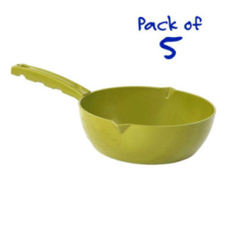 Szufelka kwadratowa wykrywalna Detectamet (Square Scoop) Standardowa, okrągła miska (Standard Round Bowl) (1700 ml) — żółty