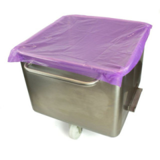 Pokrywa na pojemnik transportowy Detectamet, wersja niewykrywalna (Tote Bin Cover), fioletowy, rolka 100 sztuk (Roll of 100)
