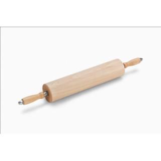 Wałek Ø9 cm długość 30,0 cm 1800 g z uchwytami drewno