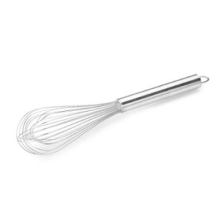 Trzepaczka długość 30 cm trzonek metalowy stal nierdzewna