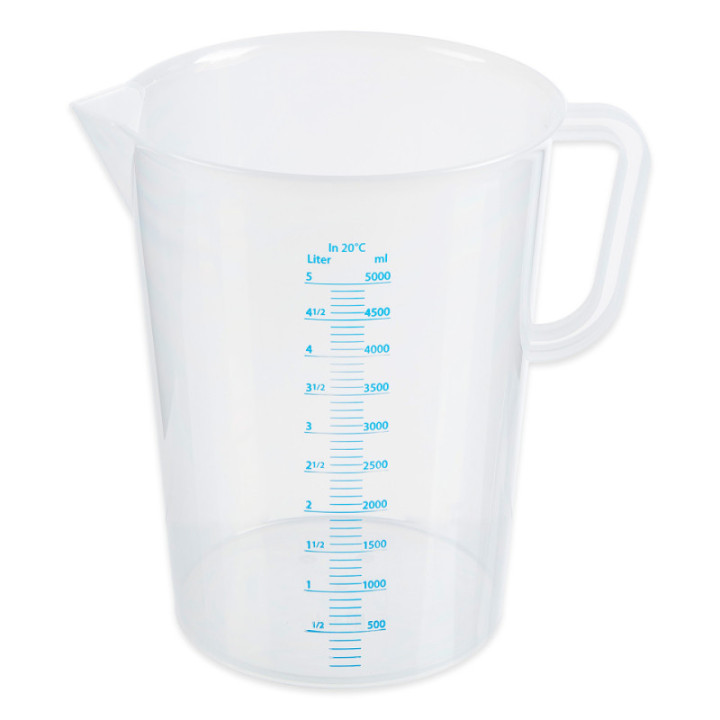 Miarka poj. 5 L z tworzywa PE