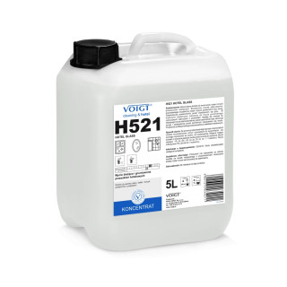 Płyn do mycia szyb i luster H521 HOTEL GLASS 5 L VOIGT (koncen | 4BAKE