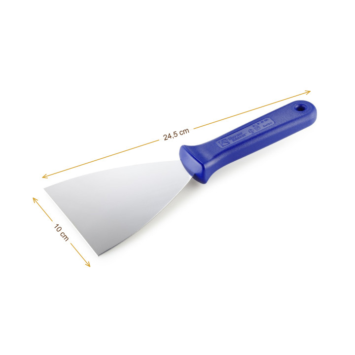 Wymiary produktu — Skrobka metalowa szpachelka szer. 10 cm Thermohauser, SKU TH3000268685