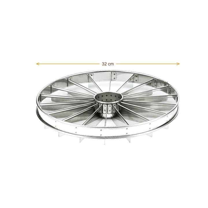 Wymiary produktu — Dzielnik do tortów Ø32 cm stal nierdzewna Emil Schmidt 50310, SKU ES50310