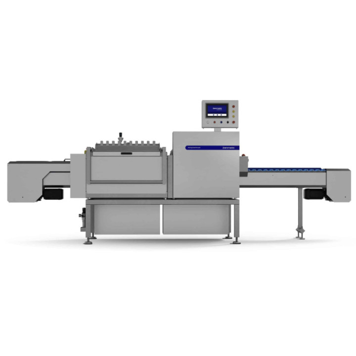 DANMATIC Drilling / Bagging of Baguettes – widok z przodu z panelem sterowania