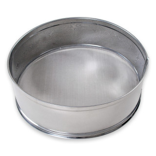 Sito nierdzewne. Średnica 280 mm. Wielkość oczka # 0.5 mm