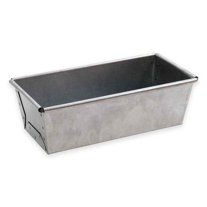 Forma Alusteel składana. LxB góra: 250x110 mm. LxB dół: 230x90 mm. H: 75 mm.