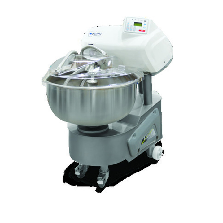 Miesiarka widłowa 2330 MEW-EV z dzieżą stalową 330 l, ramię Rex, 2 timery programowalne