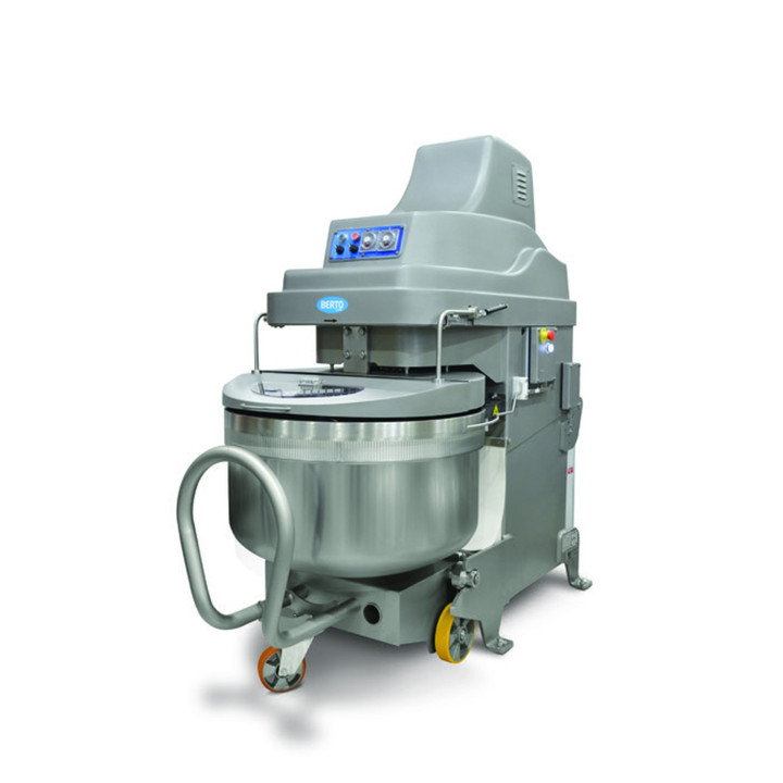 Miesiarka spiralna MAG ECO 120 z dzieżą stalową 188 l, 2 timery elektromechaniczne