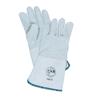 Rękawice piekarskie 5-palców długość 36 cm do +300°C Skórzane