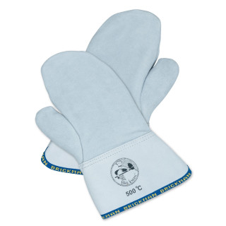 Rękawice piekarskie 1-palec długość 31 cm do +500°C Skórzane