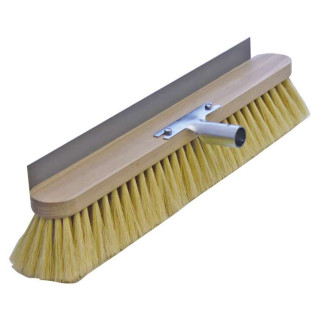 Szczotka ze zgarniakiem do wymiatania z pieca (jasny włos,dł.50 cm)