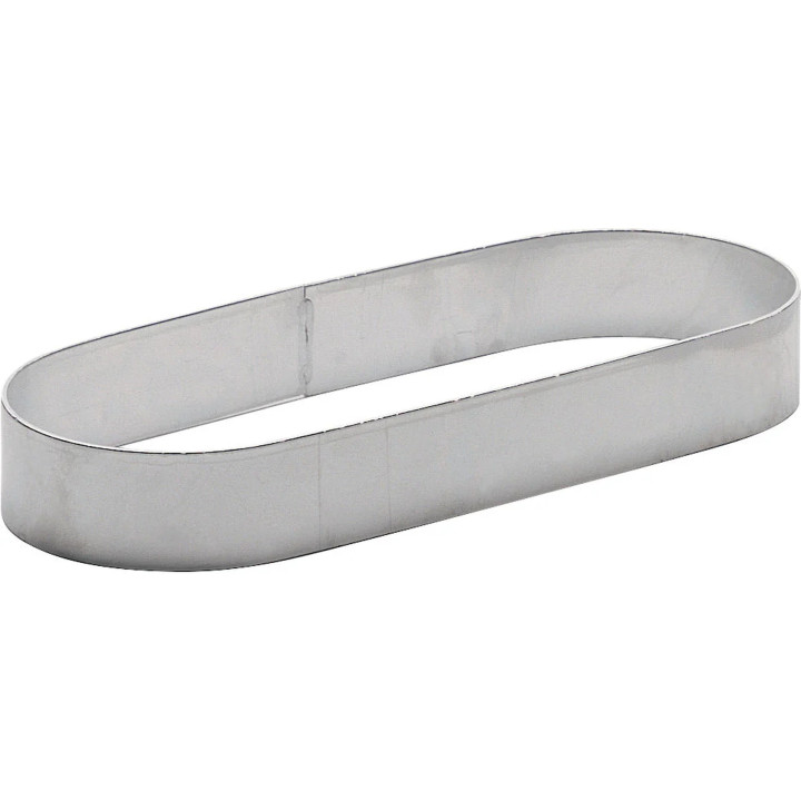 Forma do strucli aluminiowa długość 18 cm wysokość 5 cm (kod 25601)