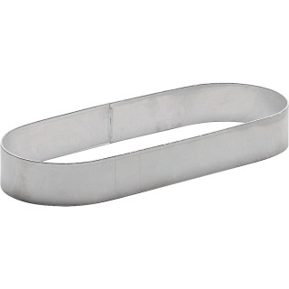 Forma do strucli aluminiowa długość 18 cm wysokość 5 cm (kod 25602)