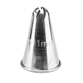 Tylka różyczka Ø11 mm stal nierdzewna