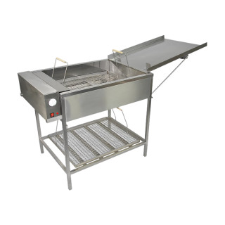 Smażalnik do pączków 600x800 z dwoma sitami