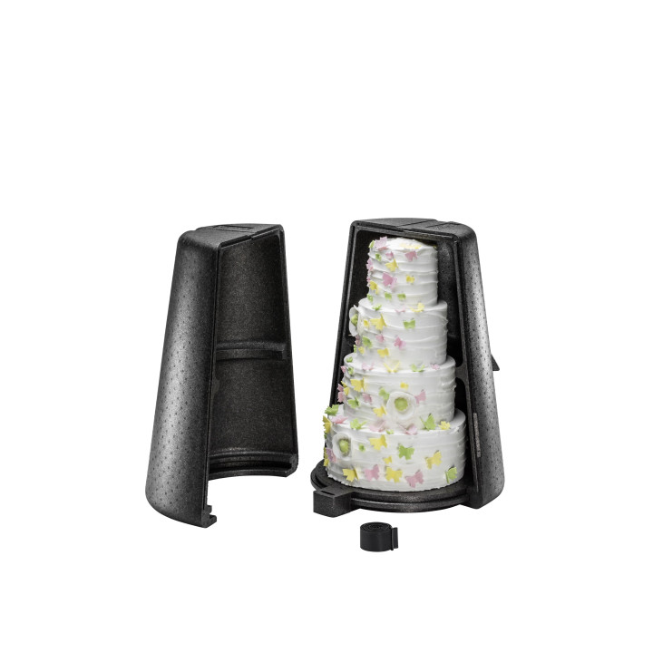 Termobox EPP na etażerkę czarny