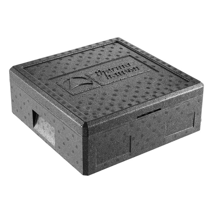 Termobox EPP PIZZA czarny 5 L 41x41x16 cm z pokrywą