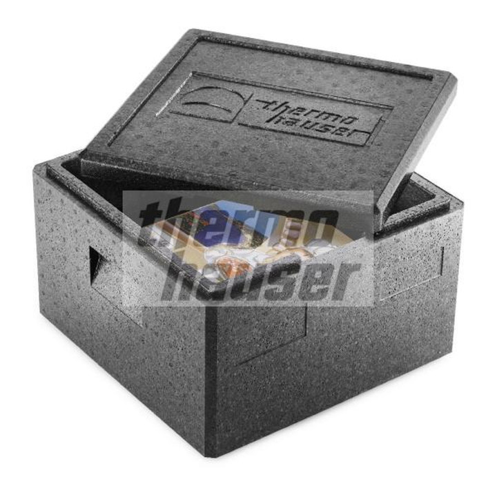Termobox EPP PIZZA czarny 25 L 41x41x25 cm z pokrywą