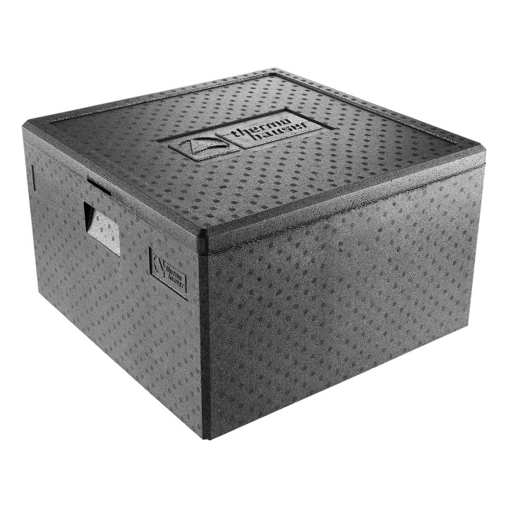 Termobox EPP PIZZA czarny 86 L z pokrywą