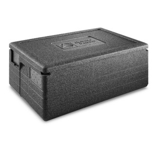 Termobox EPP czarny z pokrywą 48 L