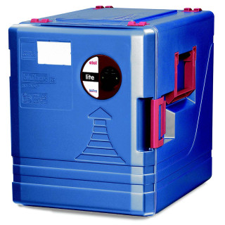 Pojemnik termoizolacyjny Blu'box 52 GN² 63.5x45.0x55,0 cm niebieski