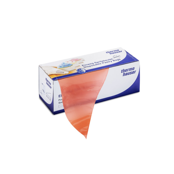 Worek do szprycowania jednorazowy GRIP czerwony 46x23 cm 100 szt. z tworzywa PE