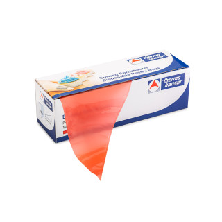 Worek do szprycowania jednorazowy GRIP czerwony 53x27,5 cm 100 szt. z tworzywa PE