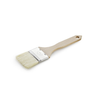 Pędzel drewniany włosie naturalne 6 cm