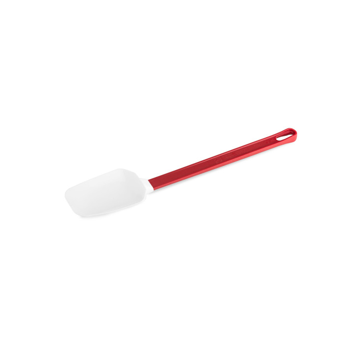 Łopatka łyżka silikonowa rączka czerwona dł. 38,0 cm temp.+260oC