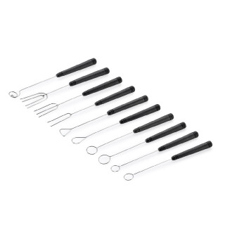 Komplet zdobników do czekolady pralin kpl. 10 sztuk