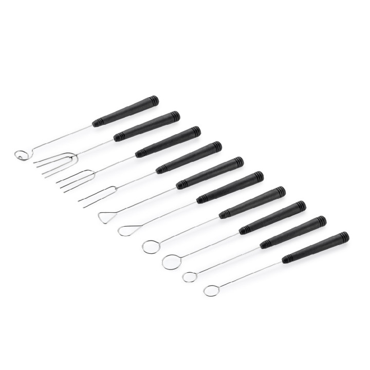 Komplet zdobników do czekolady pralin kpl. 10 sztuk