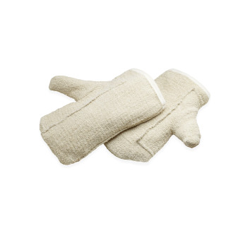 Rękawice piekarnicze dł.27 cm bawełniane