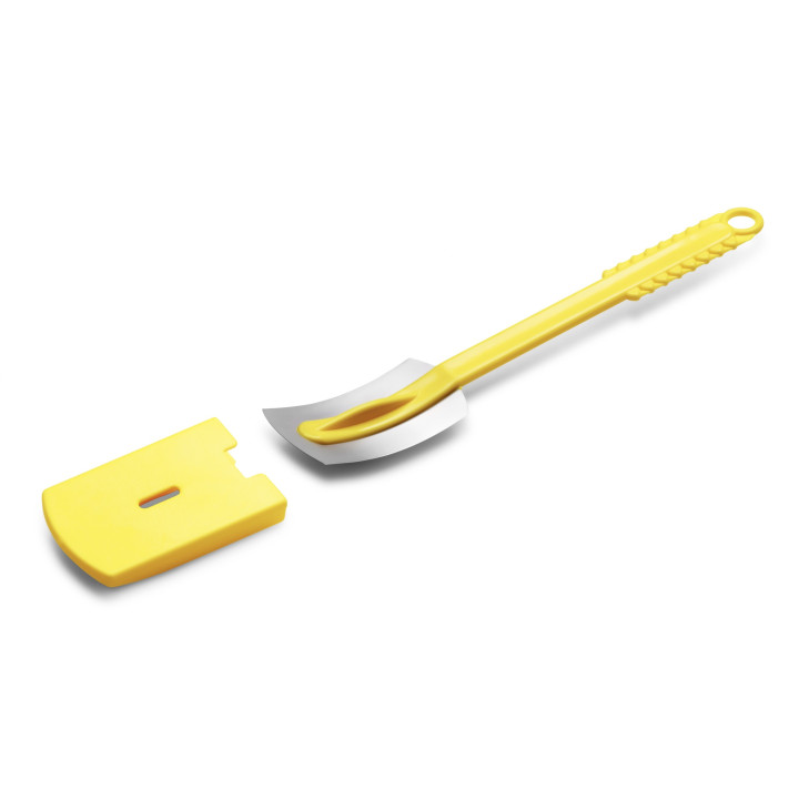 Nóż do nacinania ciasta żółty 17,0cm z tworzywa