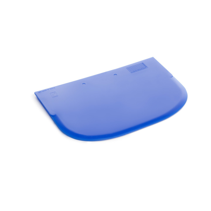 Skrobka z tworzywa 14,8 x 9,9 cm NIEBIESKA