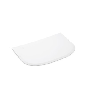 Skrobka z tworzywa biała 14,8 x 9,9 cm 37143