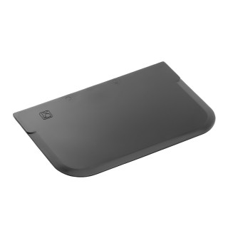 Skrobka z tworzywa czarna 12,1 x 8,1 cm