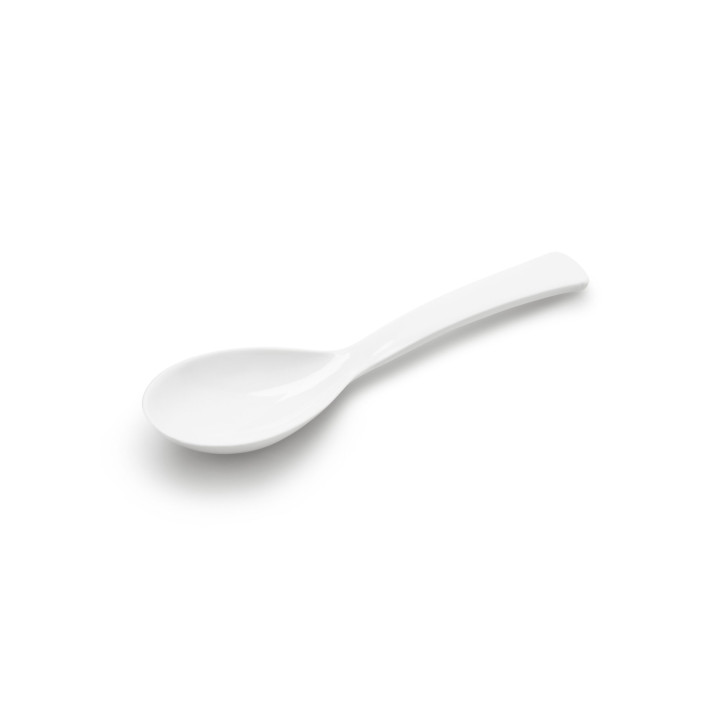 Łyżka do sałatek / potraw dł. 24 cm biała SAN