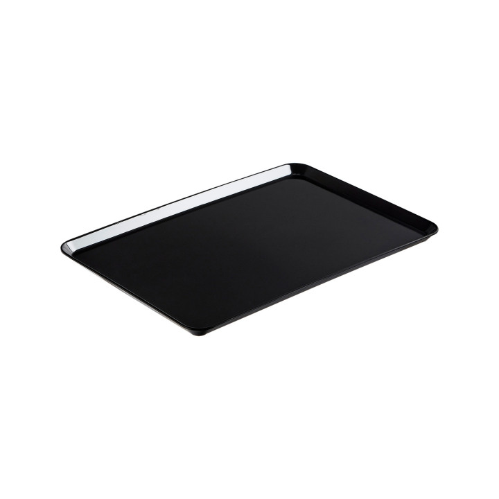 Taca melaminowa czarna 30 x 19 x 1,7cm