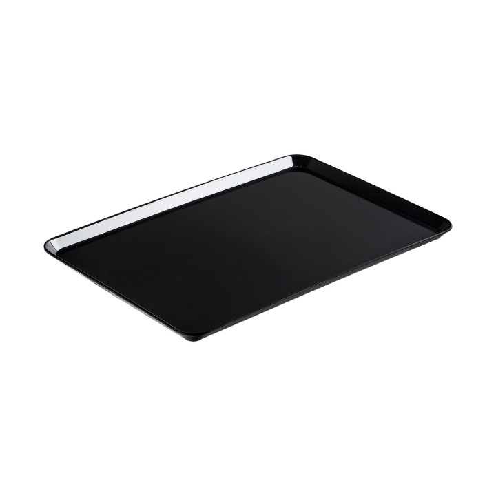 Taca melaminowa czarna 35 x 24 x 1,7cm