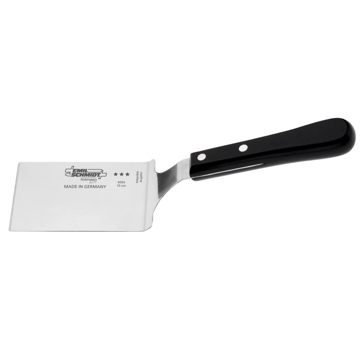 Łopatka do blach PROFI długość 27 cm trzonek z tworzywa (PP) stal nierdzewna szeroka