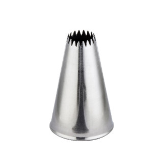 Końcówka nierdzewna karbowana