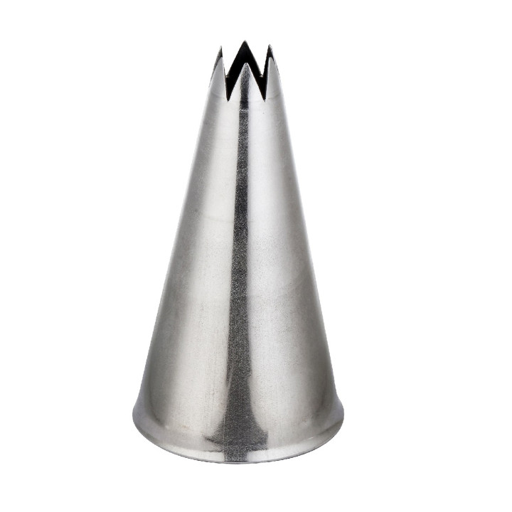 Końcówka nierdzewna karbowana śr.6 mm / 6 z