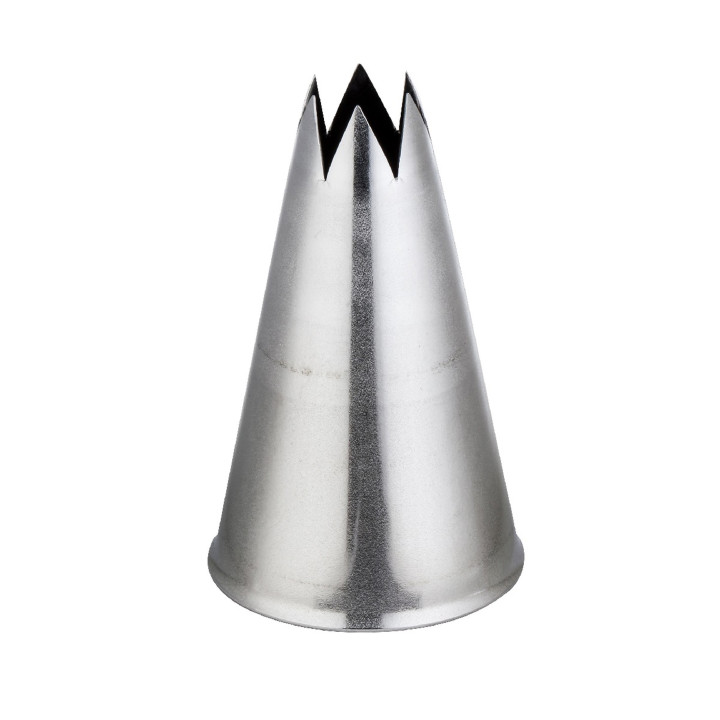 Końcówka nierdzewna karbowana śr.10 mm / 7 z
