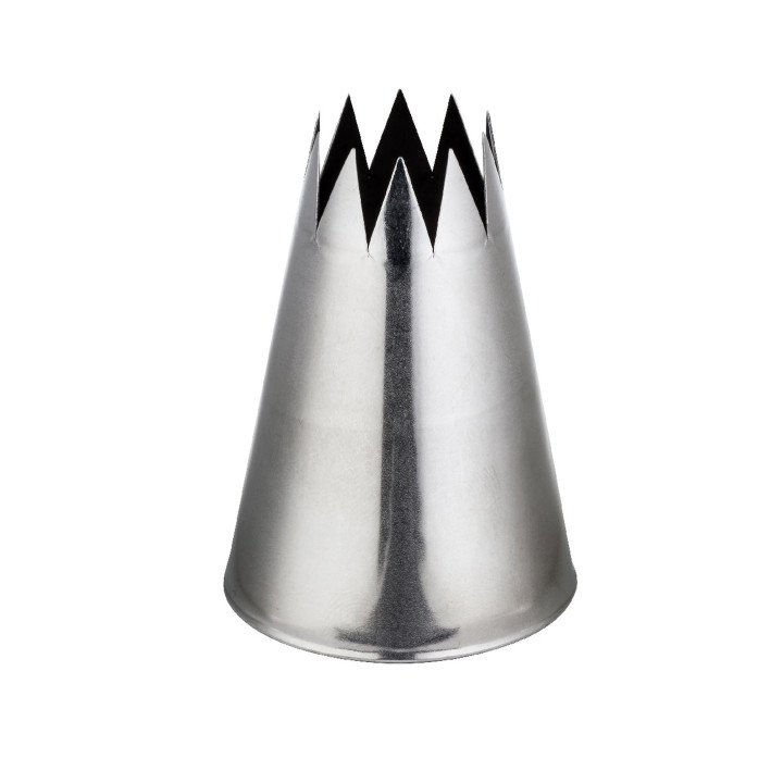 Końcówka nierdzewna karbowana śr.17 mm / 9 z