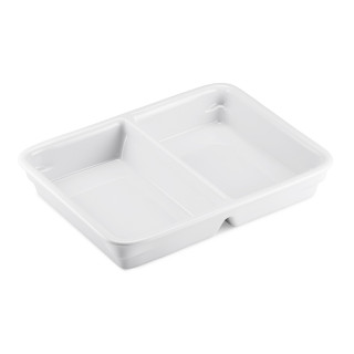 Porcelanowa taca prostokątna obiadowa 1/2