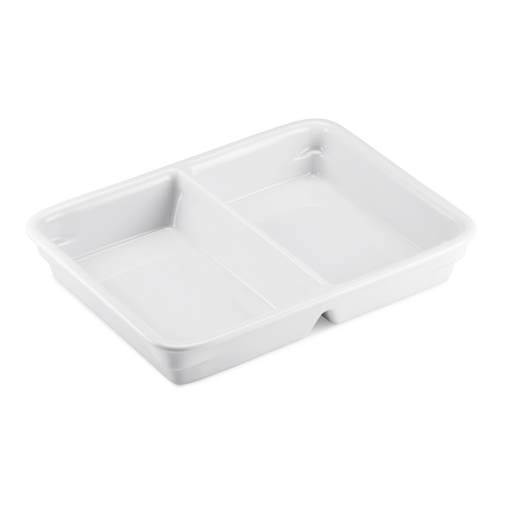 Porcelanowa taca prostokątna obiadowa 1/2