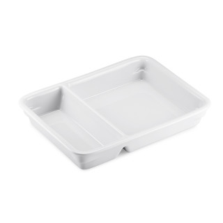 Porcelanowa taca prostokątna obiadowa 2/3 # 1/3