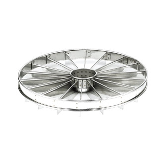 Dzielnik do tortów Ø32 cm stal nierdzewna (kod 50308)