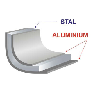 Forma zespolona do pieczenia chleba formowego 4 szt. 165x100x85 mm 0,50 kg L-600